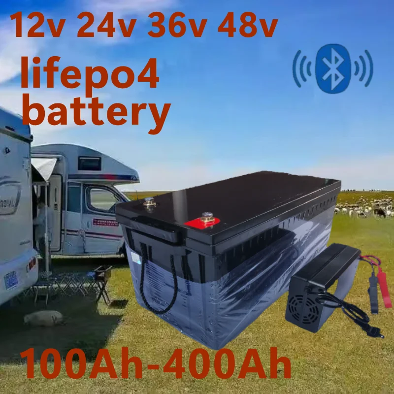 waterproof 12V 200AH 150Ah 100 - Lifepo4 12V 100Ah Bms Bluetooth review and price