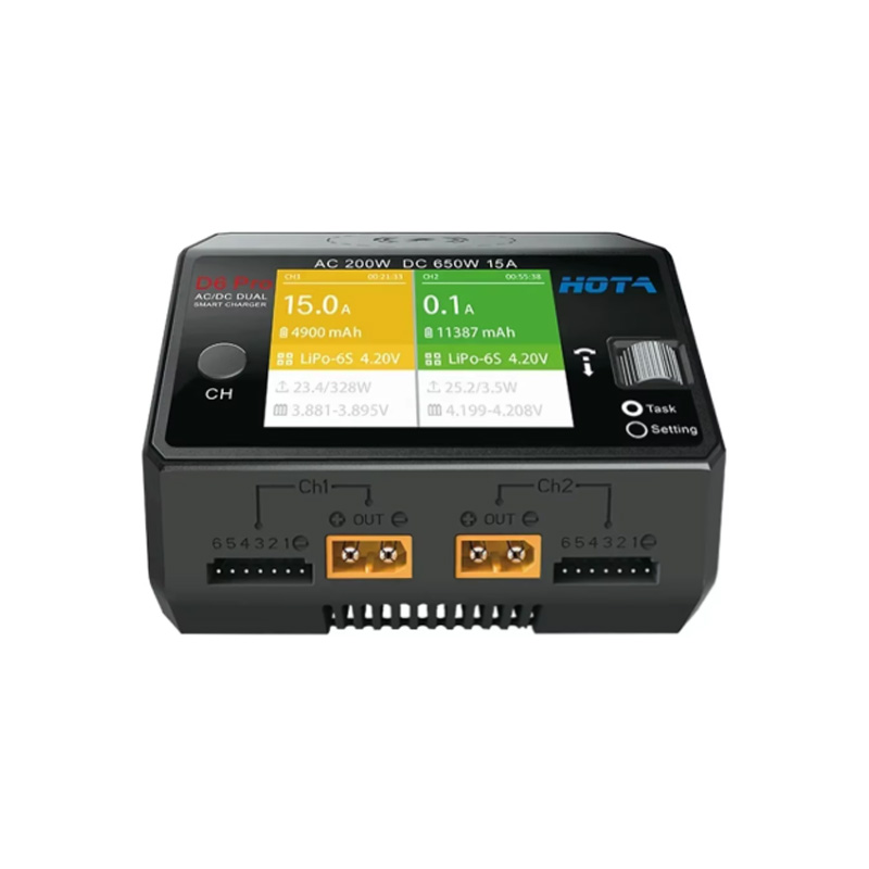 SNQP HOTA D6 Pro Battery Charg - Hota D6 Pro Dual Lipo Charger review and price