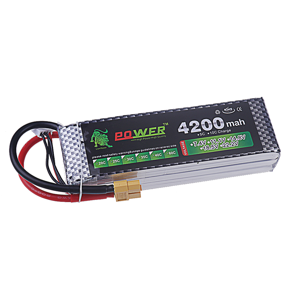 4200MAH 5200mAh 6000mAh 7200mA - 4S Lipo Battery 14.8V 6000Mah review and price